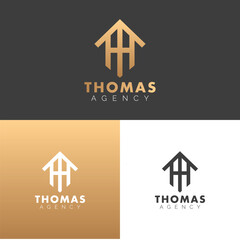 Minimalist logo for property or agency