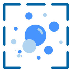 Vector Design Bubbly Icon Style