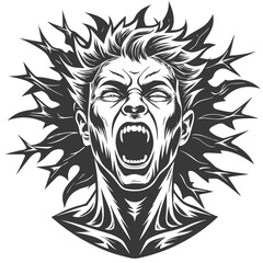 Abstract Interpretation Of Emotion High Quality Editable Vector Design And Illustration