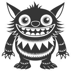 An Adorable Cartoon Monsters High Quality Editable Vector Design And Illustration