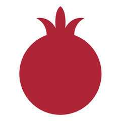 Vector Design Pomegranate Icon Style