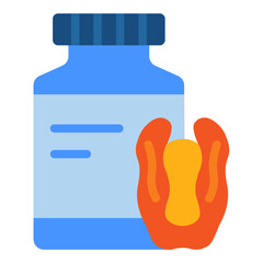 Vector Design Pecan Butter Icon Style