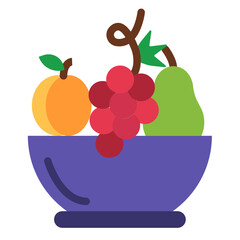 Vector Design Fruit Relish Icon Style