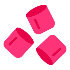 Vector Design Marshmallow Meadow Icon Style