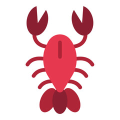 Vector Design Lobster Loom Icon Style
