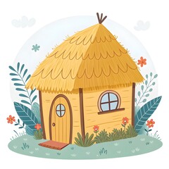 hut house for kids