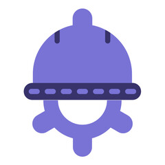 Vector Design Safety Helmet Icon Style