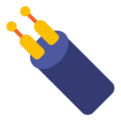 Vector Design Fiber Icon Style