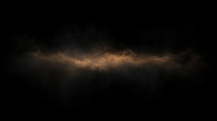 Obraz premium Dark Gradients and Shadows Blend Seamlessly in This Abstract Design, Sunrise in the clouds of Crimea