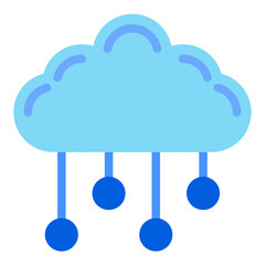 Vector Design Cloud Computing Icon Style