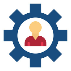 Vector Design Competency Icon Style