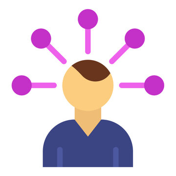 Vector Design Multiskilling Icon Style