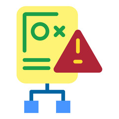 Vector Design Emergency Response Plan Icon Style