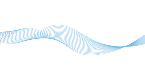 Abstract wave line for banner, wallpaper background with wave design.