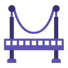 Vector Design Future Bridge Icon Style