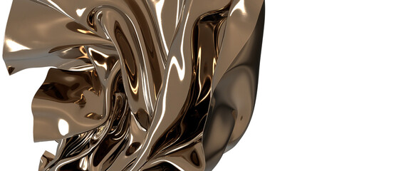 Abstract Metallic Form