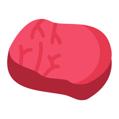 Vector Design Pork Icon Style