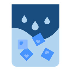 Vector Design Ice Icon Style