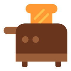 Vector Design Toaster Icon Style