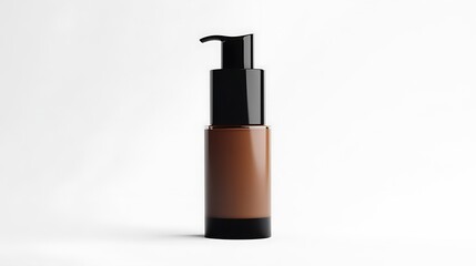 Skincare product showcase minimalistic background beauty content clean environment front view element of wellness