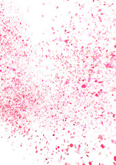Obraz premium Pink Confetti Sale Background
