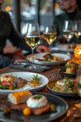 Gourmet Chef's Table Dinner Experience for Couples in an Exclusive Restaurant Setting