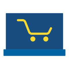 Vector Design Online Shopping Icon Style