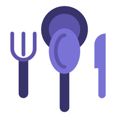Vector Design Cutlery Icon Style