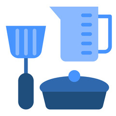 Vector Design Kitchen Appliances Icon Style