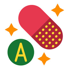 Vector Design Vitamins Icon Style