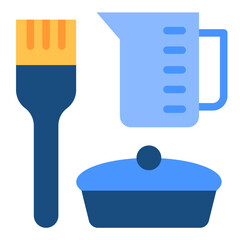 Vector Design Kitchen Appliances Icon Style