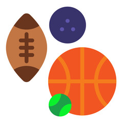 Vector Design Sports Equipment Icon Style
