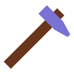 Vector Design Hammer Icon Style