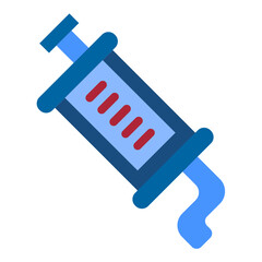 Vector Design Catalytic Converter Icon Style
