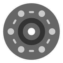 Vector Design Wheel Bearing Icon Style