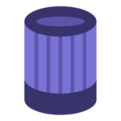 Vector Design Oil Filter Icon Style