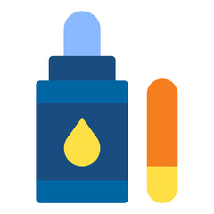Fototapeta premium Vector Design Fluid Filler Icon Style