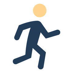 Vector Design Cancer Marathon Icon Style