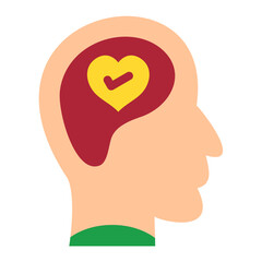 Vector Design Wellness Beliefs Icon Style