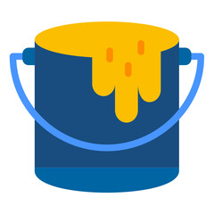 Vector Design Paint Can Icon Style