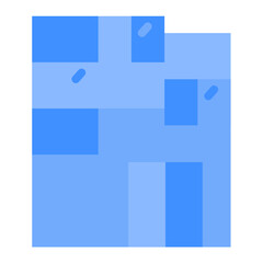 Vector Design Modular Construction Icon Style