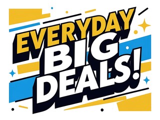 Everyday Big Deals Advertising Graphic Design