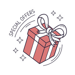 E-commerce and shopping icon vector illustration in white background