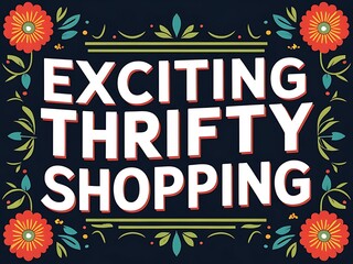 Exciting Thrifty Shopping Floral Design