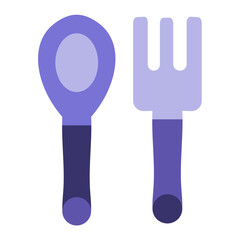 Vector Design Spork Icon Style