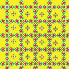 seamless pattern with flowers