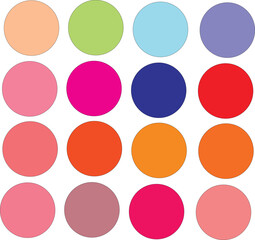 set of buttons