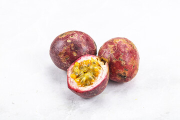 Tropical exotic Maracuya Passion fruit