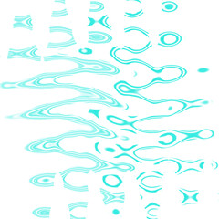 An abstract transparent psychedelic wavy spiral shape design element overlay.