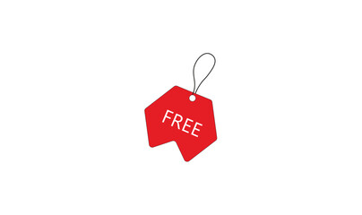 Free text hanging label